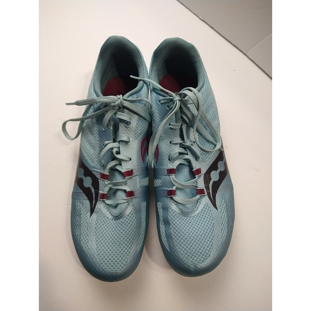 Saucony Shoes Women's 10.5 Powder Blue Vendetta 3 Track Sneakers Spike S19073-1